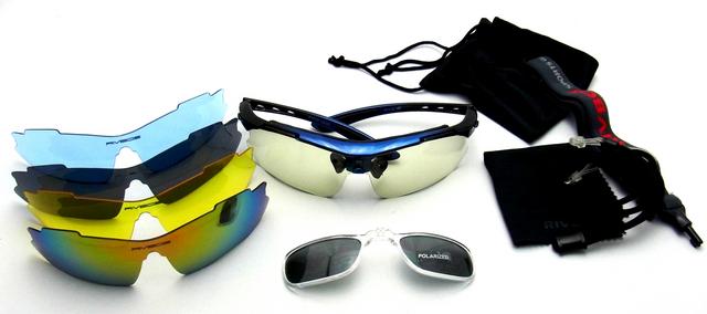レンズ交換式スポーツサングラス｜「トリプルカットレンズ」や「偏光